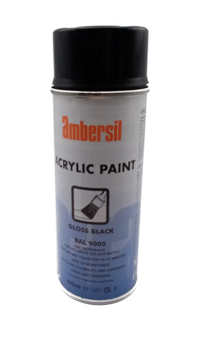 CRC INDUSTRIES UK ACRYLIC GLOSS BLACK