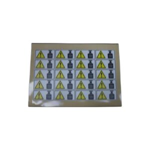 VARIAN MAXIMUM WEIGHT LABEL 100 X 50MM