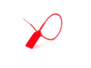 CABLE TIE, 2.6X220MM, RED, PACK OF 100