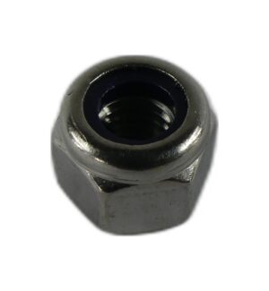 M6 NYLON INSERT NUT ISO7040 A2-70
