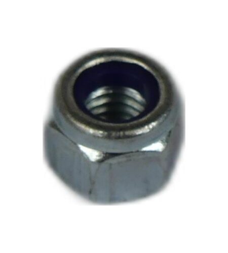M6 NYLOC INSERT NUT GRADE 8 BZP DIN 982