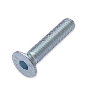 M6 X 30 CSK SOCKET SCREW BZP GR.10.9 DIN