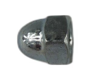 M8 DOME NUT DIN 1587 BZP CLASS 6