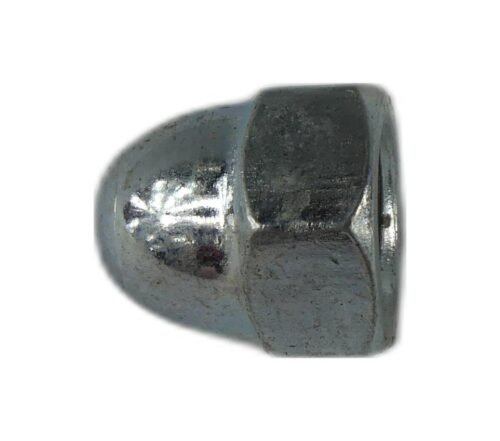 M8 DOME NUT DIN 1587 BZP CLASS 6