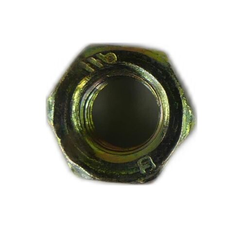 M8 HEX FULL NUT GRADE 8 ZINC/YELLOW
