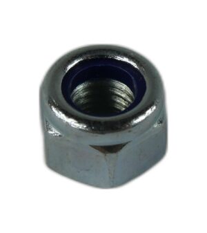 M8 NYLON INSERT NUT DIN 982 BZP TYPE P