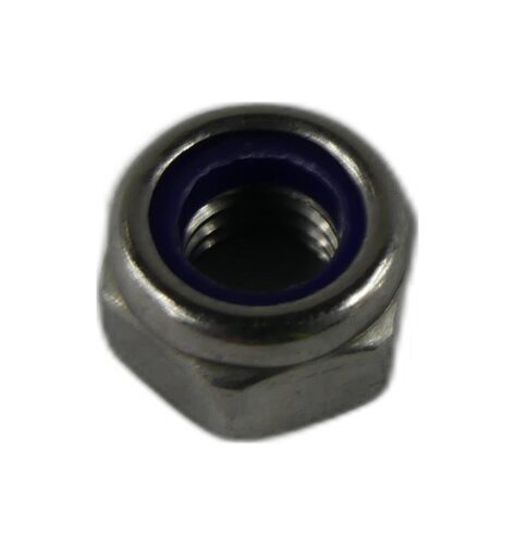 M8 NYLON INSERT NUT DIN 985 A2
