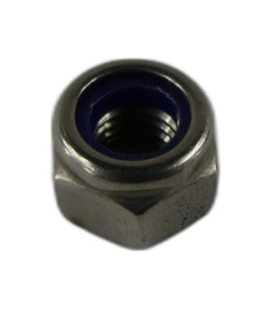 M8 NYLON INSERT NUT A2 DIN 982 TYPE P