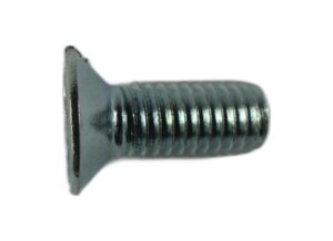 M8 X 20 CSK SLOTTED MACHINE SCREW BZP DI