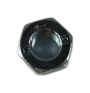 M10 LEFT HAND HEX FULL NUT BZP GR.8 DIN