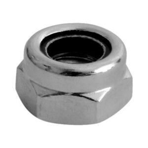 M10 NYLON INSERT NUT DIN 985 TYPE T A2