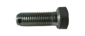 M16 X 45 DRILLED SET SCREW BZP GR.8.8 DI