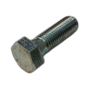 M16 X 50 HT BOLT BZP  DIN931 GR. 8.8