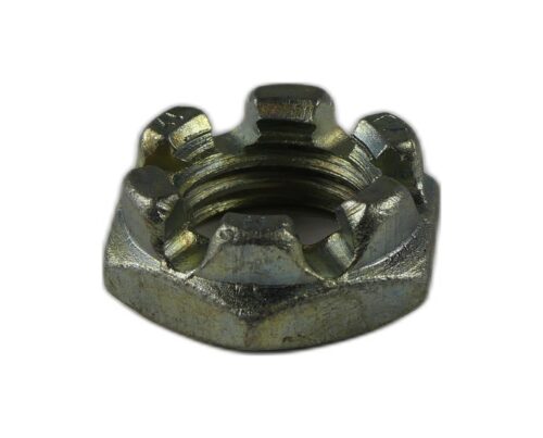 M24 CASTLE NUT DIN937 BZP HALF NUT