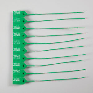 PULL TIGHT SECURITY SEAL, GREEN, 2.4X195