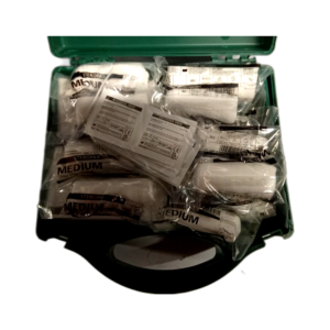 STEROPLAST HEALTHCARE FIRST AID BOX 8019