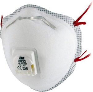 3M# DISPOSABLE RESPIRATOR, FFP3, VALVED