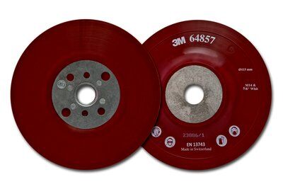 RIBBED BACK-UP PAD, 115MM, PN64860