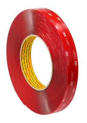 3M# VHB TAPE, CLEAR, 25MM X 33M#, 1.0MM