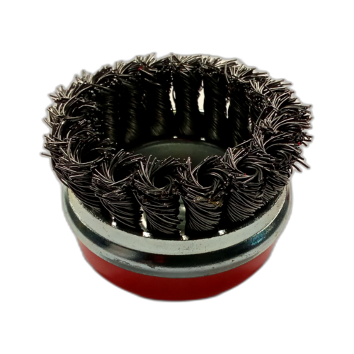 ABRACS WIRE BRUSH TWIST KNOT CUP70MMXM14