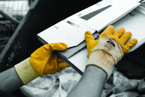 LIGHT DUTY NITRILE COATED GLOVE 8