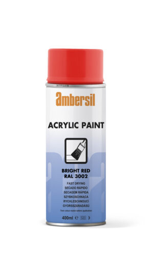 ACRYLIC PAINT, BRIGHT RED,3002, 400ML