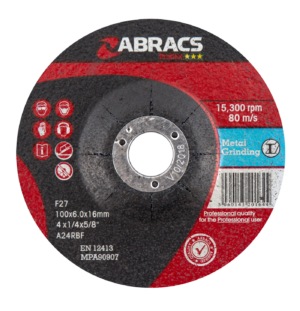 PROFLEX 100X6X16MM DPC METAL GRIND DISC