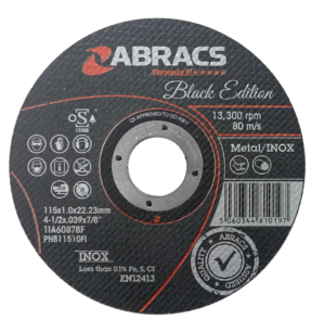 FLAT CUTTING OFF WHEEL 115MM X 1MM, INOX