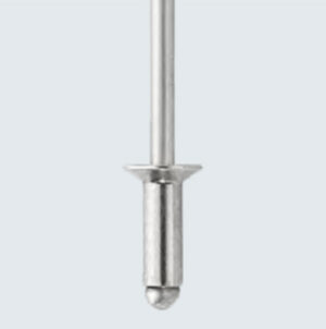 BLIND RIVET, 2.4 X 7.6 ALUM/STEEL