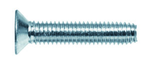 M6 X 40 CSK POZI THREAD FORM SCREW BZP D