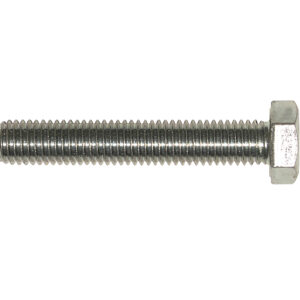 M6 X 16 HT SET GR 8.8 BZP ISO 4017