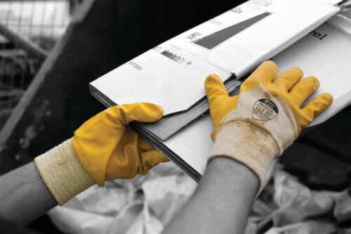 LIGHT DUTY NITRILE COATED GLOVE 10