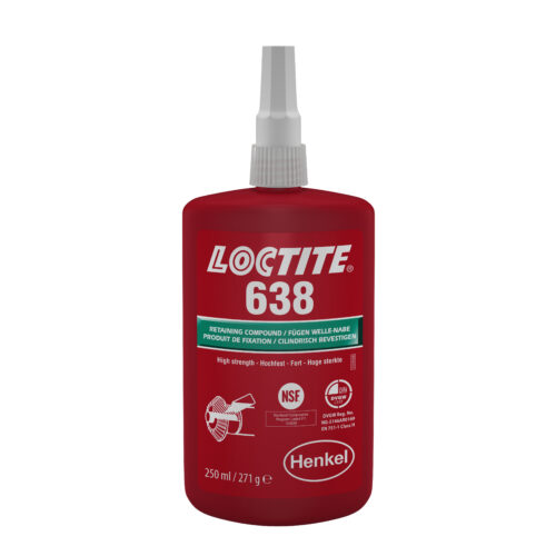 LOCTITE 638 250ML HIGH STRENGTH FAST CUR