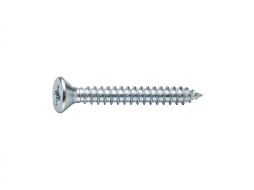 8 X 1.1/2 CSK POZI AB S/TAP BZP DIN7982