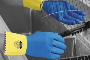 DOUBLE DIPPED LATEX FLOCK LINED GLOVE